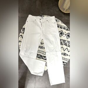 JBD Just Black Denim White Denim Jeans Size 31. Regular length.